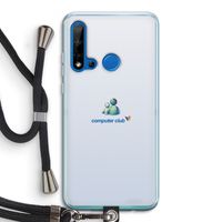 MSN: Huawei P20 Lite (2019) Transparant Hoesje met koord MSN: Huawei P20 Lite (2019) Transparant Hoesje met koord