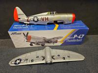 Tweedehands Arrows RC P-47 Thunderbolt 980mm W/ Electric Retracts - PNP (demo) - thumbnail