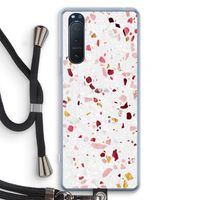 Terrazzo N°9: Sony Xperia 5 II Transparant Hoesje met koord