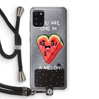 One In A Melon: Samsung Galaxy A31 Transparant Hoesje met koord