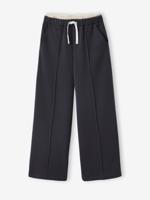 Wijde broek voor meisjes JONEN antraciet