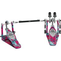 Tama Iron Cobra 900 Power Glide Marble Coral Swirl Limited Edition dubbel bassdrumpedaal - thumbnail