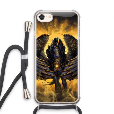Pegasus: iPhone 8 Transparant Hoesje met koord