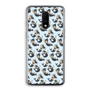 Zeemeermin: OnePlus 7 Transparant Hoesje