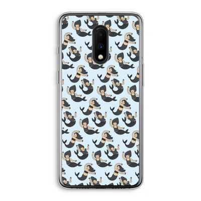 Zeemeermin: OnePlus 7 Transparant Hoesje