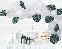 Luxe Ballon Decoratie Set Wit - thumbnail