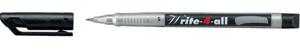 Stabilo Write 4 all permanent marker zwart