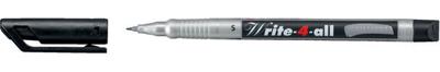 Stabilo Write 4 all permanent marker zwart
