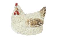 Countryfield kip zittend 18x13,5x15,5cm