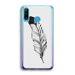 Pluim: Huawei P30 Lite Transparant Hoesje