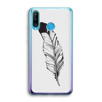 Pluim: Huawei P30 Lite Transparant Hoesje