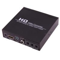 NEWKENG NK-8S SCART + HDMI naar HDMI-720P / 1080P HD Video Adapter Scaler convertordoos