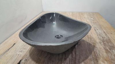 Flussstein Waschbecken RXL250343, 67x45x15 cm