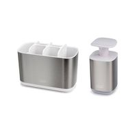 Joseph Joseph - Giftset Bathroom Beauties Set van 2 Stuks - Roestvast Staal - Zilver - thumbnail