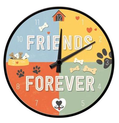 Wandklok Best Friends Forever