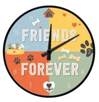 Wandklok Best Friends Forever Wandklok Best Friends Forever