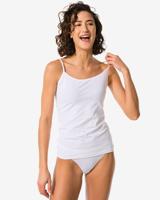 HEMA Dameshemd katoen spaghettibandjes wit (wit)