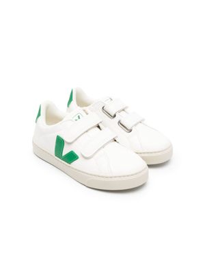 VEJA Kids baskets Esplar à fermeture scratch - Blanc