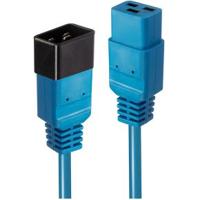 Lindy 30121 electriciteitssnoer Blauw 2 m C19 stekker C20 stekker