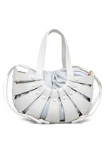 Bottega Veneta Pre-Owned sac à bandoulière The Shell - Blanc - thumbnail