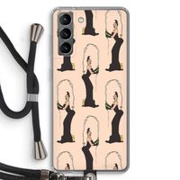 Pop Some Kim: Samsung Galaxy S21 Transparant Hoesje met koord