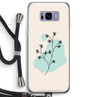 Love your petals: Samsung Galaxy S8 Plus Transparant Hoesje met koord