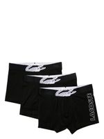 Lacoste lot de cinq boxers à logo imprimé - Noir