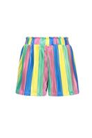 B.Nosy zomer short meisjes - multi streep - plissee - Philou - thumbnail