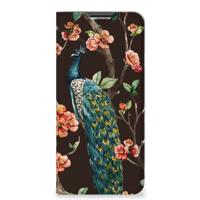 OPPO A54s | A16 | A16s | Hoesje maken | Pauw met Bloemen