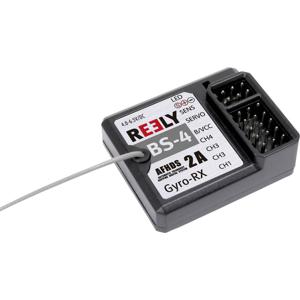 Reely BS-4 4-kanaals gyro-ontvanger 2,4 GHz