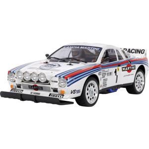 Tamiya 1:10 RC auto Elektro Straatmodel RC Lancia 037 Rallye TA-02S Brushed 4WD Bouwpakket TA-02SW