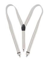 HEMA Bretels 3-punts strepen grijs