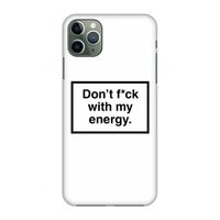 My energy: Volledig geprint iPhone 11 Pro Max Hoesje