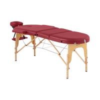 Opvouwbare massagetafel - 185 x 70 x 62 - 86 cm - 220 kg - Rood