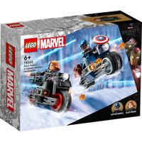 Lego Marvel 76260 Captain America en Black Widow Motoren - thumbnail