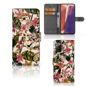 Samsung Galaxy Note 20 Hoesje Flowers