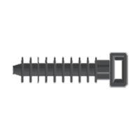Pgb-Europe SMART | Muurplug vr kabelbinder kunstof 10x43 SM0PLGN001000435