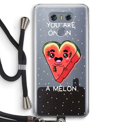 One In A Melon: LG G6 Transparant Hoesje met koord