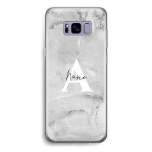 Ivory Marble: Samsung Galaxy S8 Transparant Hoesje