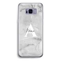 Ivory Marble: Samsung Galaxy S8 Transparant Hoesje Ivory Marble: Samsung Galaxy S8 Transparant Hoesje