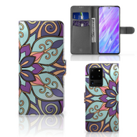 Samsung Galaxy S20 Ultra Hoesje Purple Flower