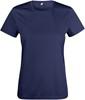 SALE! Clique 029039 Basic Active Dames T-Shirt - Dark Navy - Maat XL/42