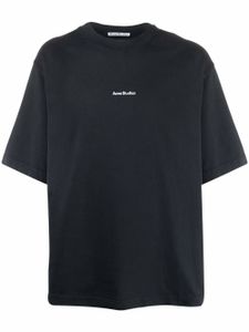 Acne Studios t-shirt à logo imprimé - Noir