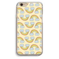 Regenboog: iPhone 6 / 6S Transparant Hoesje Regenboog: iPhone 6 / 6S Transparant Hoesje