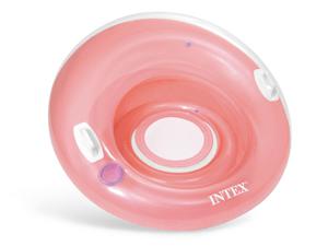 Intex Gekleurde loungestoel voor op het water-Roze