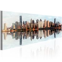 Schilderij - Ochtend - Manhattan , New York - thumbnail