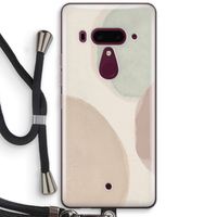 Geo #8: HTC U12+ Transparant Hoesje met koord