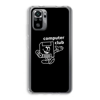 Floppyhead: Xiaomi Redmi Note 10S Transparant Hoesje