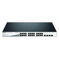 D-Link DGS-1210-28P Managed L2 Gigabit Ethernet (10/100/1000) Power over Ethernet (PoE) 1U - thumbnail