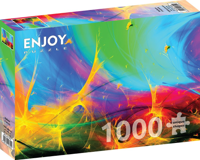 Rainbow Fractals Puzzel 1000 Stukjes